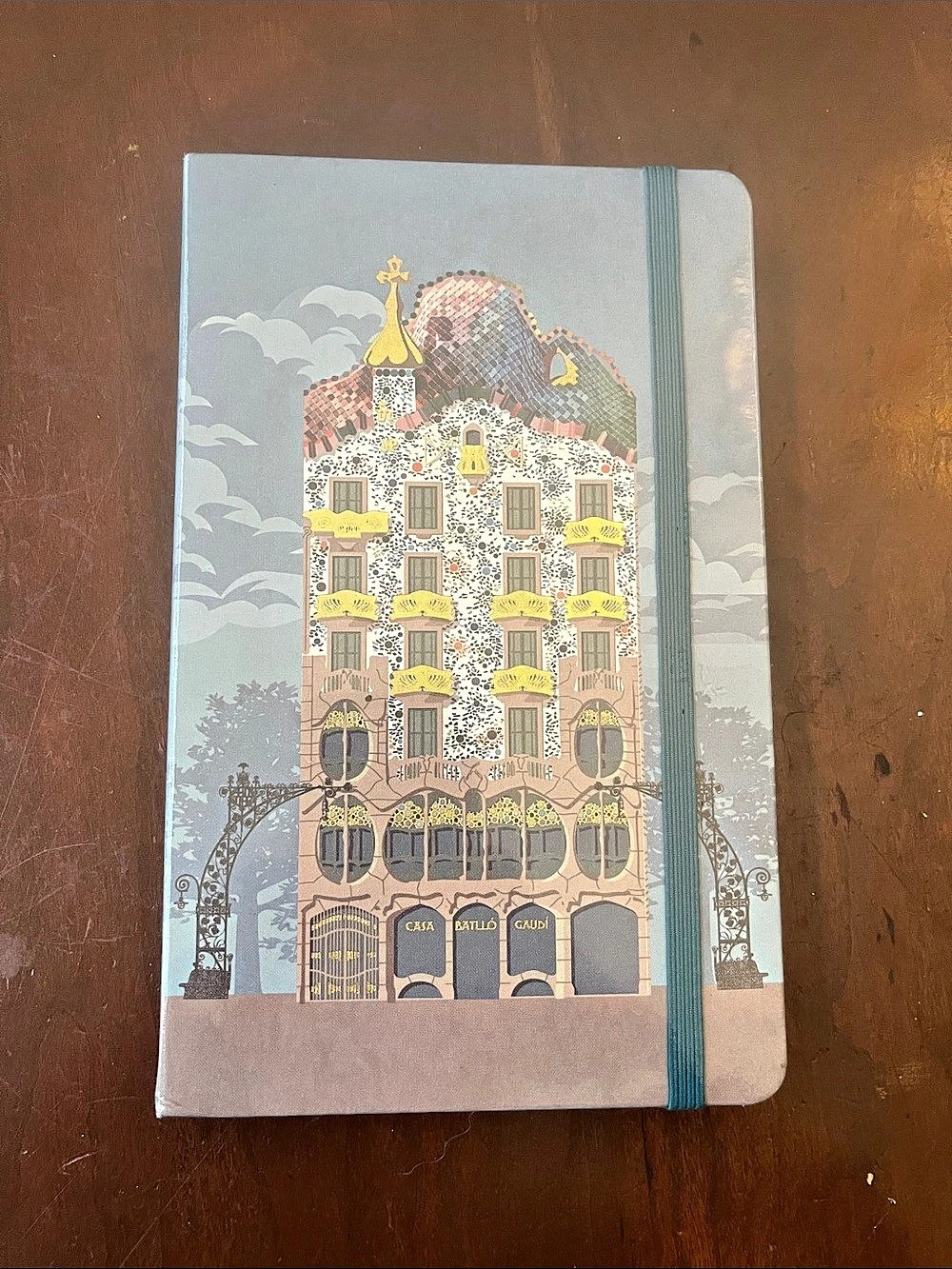 Moleskine Casa Batllo Custom Edition Notebook Blue & Gray NWT